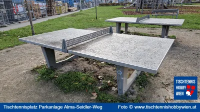 Tischtennistisch Parkanlage Alma-Seidler-Weg
