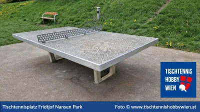 Tischtennistisch Fridtjof-Nansen-Park