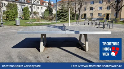 Tischtennistisch Carsonypark