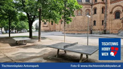 Tischtennistisch Antonspark