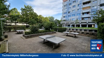 Tischtennistisch Mitterhofergasse
