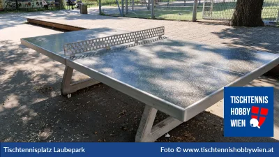 Tischtennistisch Laubepark